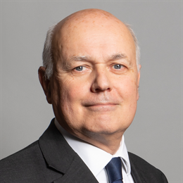 Official portrait photo of Sir Iain Duncan Smith MP, ©House of Commons